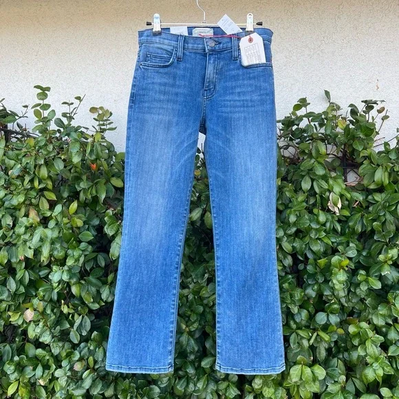 Current Elliott Kick Jeans Stockton Blue Denim Mid-Rise Womens Size 24 NWT - Picture 2 of 7